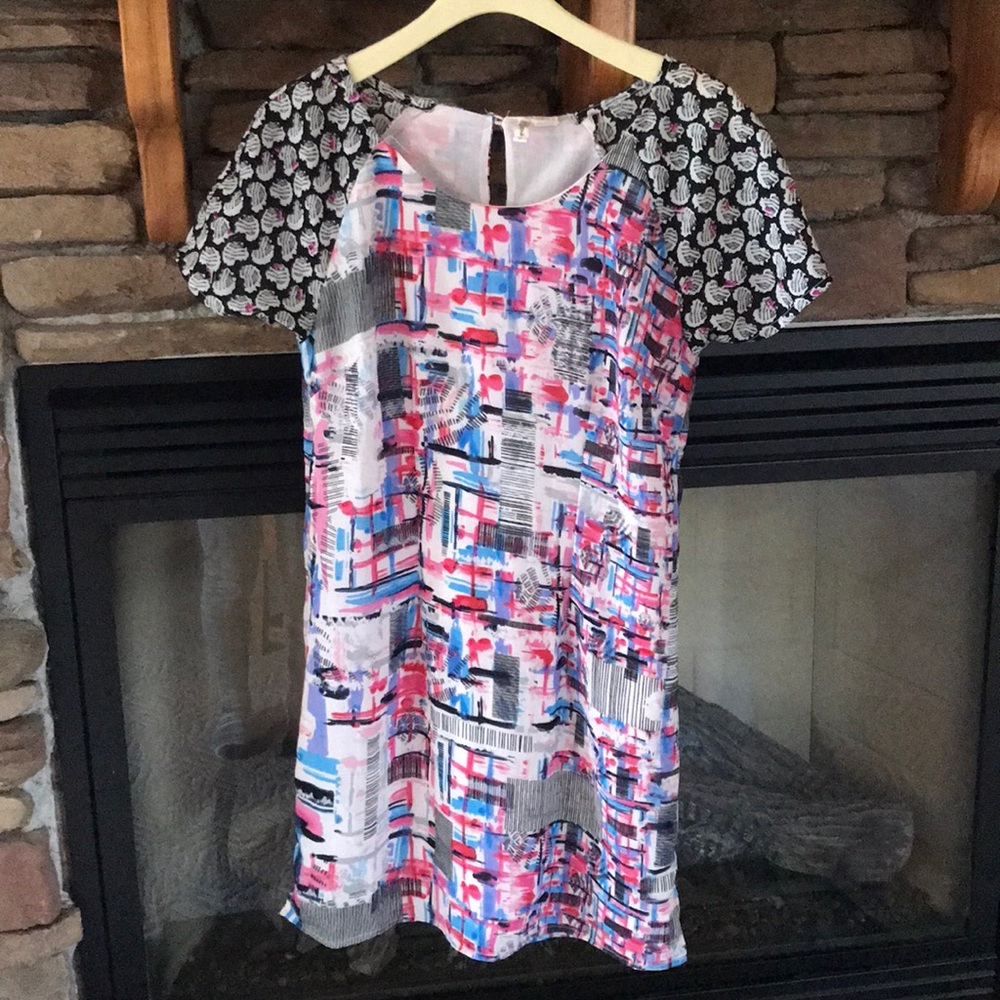 CUTE colorblock Japna dress!